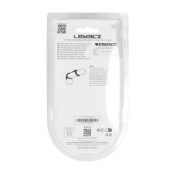 Levelz by shots Tri O Siliconen Schacht Cock- en Ballenring - Zwart (8714273063724)