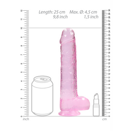 Realrock by shots Realistisch Dildo met Ballen - 9 / 23 cm (8714273543240)