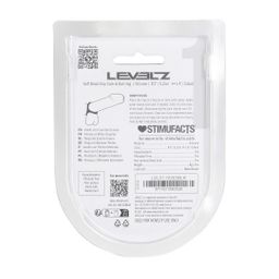 Levelz by shots Zachte Kraal Grip Siliconen Penis- en Ballenring - Zwart (8714273063526)