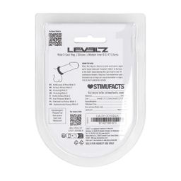 Levelz by shots Wide O Silicone Cockring - M - 35mm - Zwart (8714273061973)