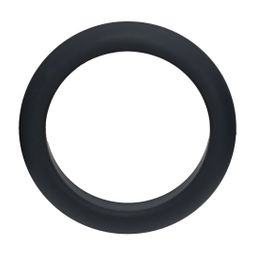 Levelz by shots Wide O Silicone Cockring - M - 35mm - Zwart (8714273061973)