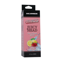 Doc johnson Juicy Head - Dry Mouth Spray - Pink Lemonade - 2 fl oz / 59 ml (782421080594)