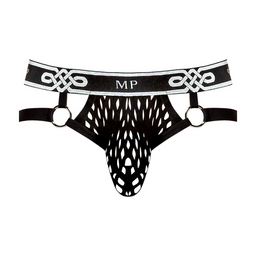 Male power Jock Ring - S/M - Zwart (845830071529)