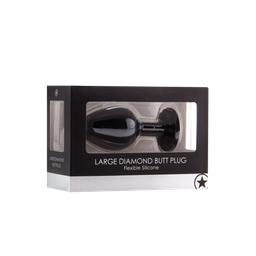 Ouch! by shots Diamanten Butt Plug - Groot (8714273786272)