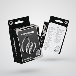 Crushious Saruman - Metalen Cockring Set - Zilver (7403254158849)