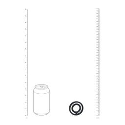 Levelz by shots Classic Grooved Silicone Penis- en Ballenring - Zwart (8714273063502)