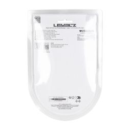 Levelz by shots Geribbelde Hard Loop Silicone Prostaat Massager - L - Zwart (8714273066602)