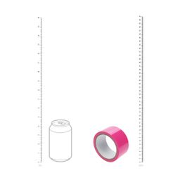 Ouch! by shots PVC Antikleef Tape - 20 m - Roze (8714273028402)