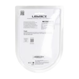 Levelz by shots Volledige Dubbele Golf Siliconen Prostaat Massager - Zwart (8714273066398)