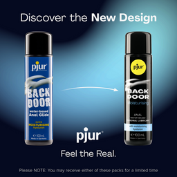 Pjur Backdoor Moisturising - Waterbased Anal Lubricant with Hyaluron - 3.4 fl oz / 100 ml (827160110147)
