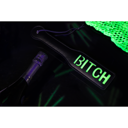 Ouch! by shots Bitch Paddle - Glow in the Dark - Neon Groen (8714273070203)