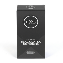 EXS Black Latex - Condoms - 12 Stuks (5027701000264)