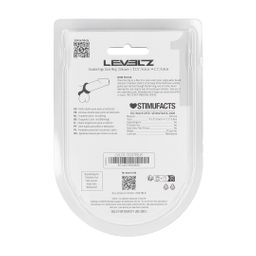 Levelz by shots Double Ergo Siliconen Cockring - Zwart (8714273063625)