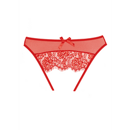 Allure Exposé - Panty - One Size - Rood (883045913036)