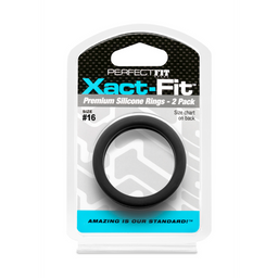 Perfectfitbrand #16 Xact-Fit - Cockring 2-Pack (854854005618)