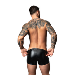 Male power Wetlook Pouch Short - L - Zwart (845830095068)