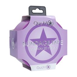 Ouch! by shots PVC Niet-Plakband - 20 m - Paars (8714273028419)