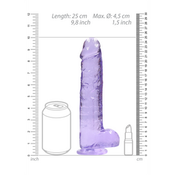 Realrock by shots Realistisch Dildo met Ballen - 9 / 23 cm (8714273543233)