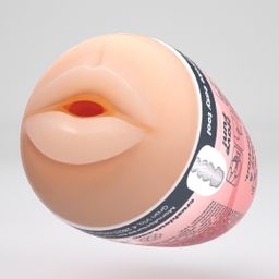 Crushious Ezy Egg - Masturbator Ei - Mond - Rood (7403254162037)