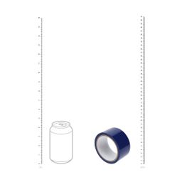 Ouch! by shots PVC Niet-Plakband - 20 m - Marineblauw (8714273028396)