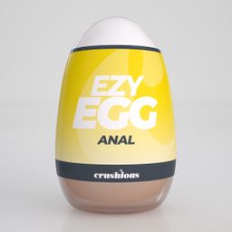 Crushious Ezy Egg - Masturbator Ei - Anaal - Geel (7403254162020)