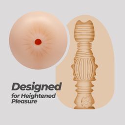 Crushious Ezy Egg - Masturbator Ei - Anaal - Geel (7403254162020)