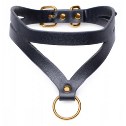 Xr brands Bondage Baddie - Halsband met O-Ring (848518043566)