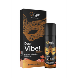 Orgie Dual Vibe! Kissable Liquid Vibrator - Sex On The Beach - 0,5 fl oz / 15 ml (5600742917328)