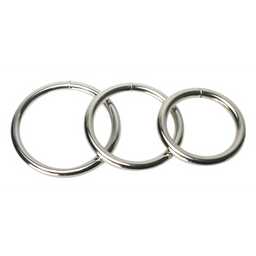 Xr brands Trine - Stalen Cockring Collectie (811847017546)