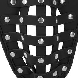 Ouch! by shots PU Leren Chastity Jock - Zwart (8714273044303)