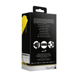 Ouch! by shots Hoofdharnas met Solid Ball Gag - Zwart (8714273050922)