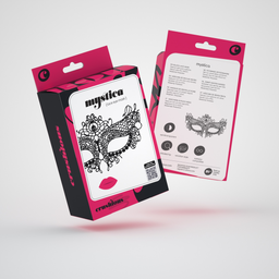 Crushious Mystica - Kantmasker - Zwart (799632355144)