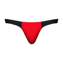 Male power Bong Thong - S/M - Rood/Zwart (845830094962)