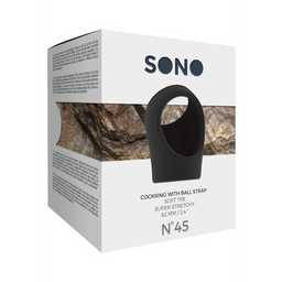 Sono by shots Nr.45 - Cockring met Ball Strap (8714273787736)