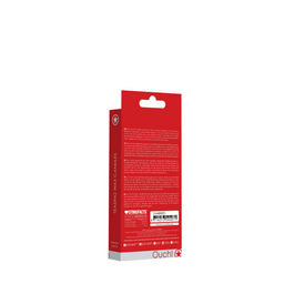 Ouch! by shots Plagerige Wax Kaarsen - 4 Stuks - Rood (8714273544971)