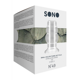Sono by shots Nr.49 - Hollow Tunnel Butt Plug - Klein (8714273301826)