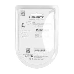 Levelz by shots Vloeibare Silicoenen Cockring - L - Zwart (8714273061874)