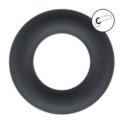 Levelz by shots Vloeibare Silicoenen Cockring - L - Zwart (8714273061874)