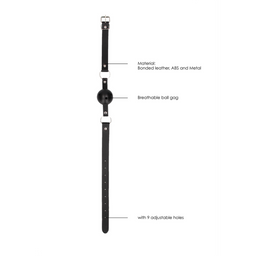 Ouch! by shots Ademend Ball Gag (7423522575536)