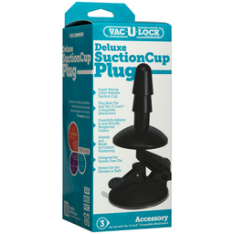 Doc johnson Deluxe Suction Cup Plug Accessory - 2 Stuk (782421062989)