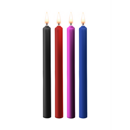 Ouch! by shots Teasing Wax Kaarsen - 4 Stuks - Groot - Multicolor (8714273545015)