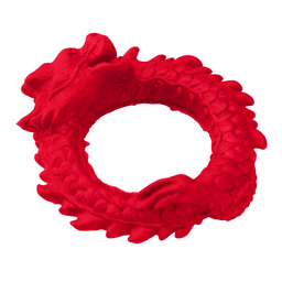 Xr brands Rise of the Dragon - Siliconen Cockring - Rood (848518053305)