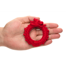 Xr brands Rise of the Dragon - Siliconen Cockring - Rood (848518053305)