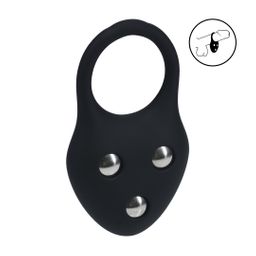 Levelz by shots Siliconen Trainings Cockring - L - Zwart (8714273063830)