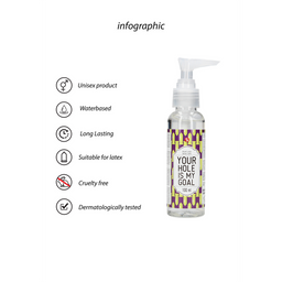 S-line by shots Your Hole Is My Goal - Anale Glijmiddel - 3 fl oz / 100 ml (7423522519561)