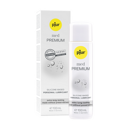 Pjur Med Premium - Siliconebased Lubricant Extra Long-lasting - 3.4 fl oz / 100 ml (827160105808)