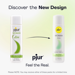 Pjur Woman Aloe - Waterbased Lubricant with Aloe Vera - 3.4 fl oz / 100 ml (827160113162)
