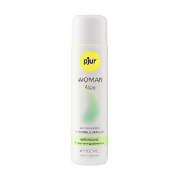 Pjur Woman Aloe - Waterbased Lubricant with Aloe Vera - 3.4 fl oz / 100 ml (827160113162)