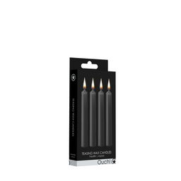 Ouch! by shots Plagen Waskaarsen - 4 Stuks - Zwart (8714273544964)