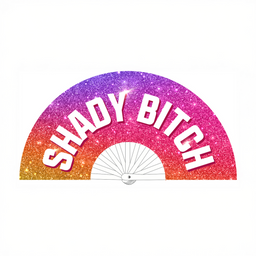 M proud Shady Bitch - Ventilator - 64 cm - Multicolor (3662811909827)